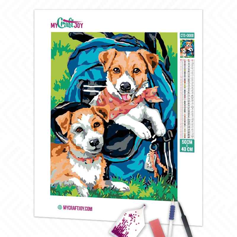 Dogs - DIY Diamond Painting Kit