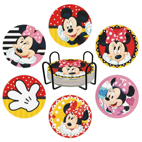 Disney 6-pack - Diamond Painting Coasters
