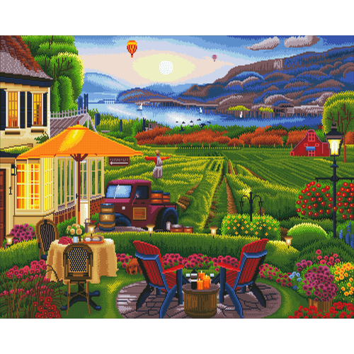 Wine Country - Artist Choice DIY Diamond Painting Kit